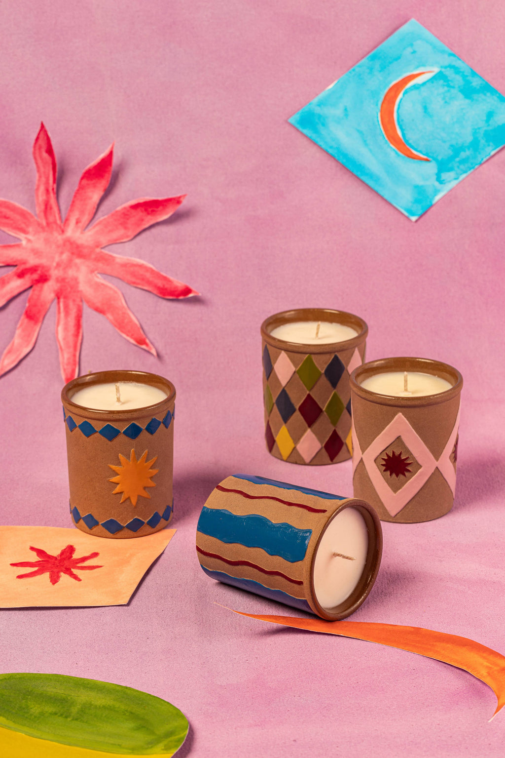 Diamond Marigold Terracotta Good Candle