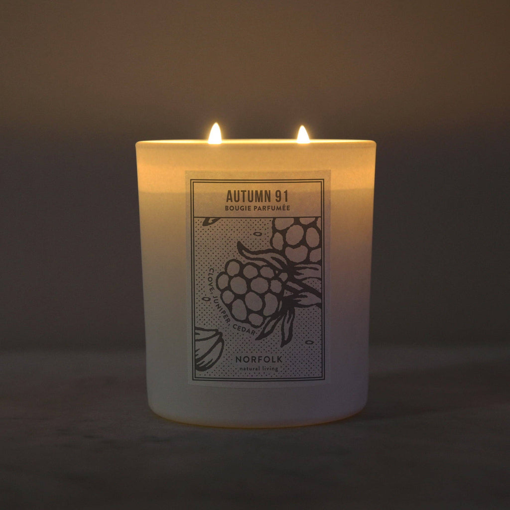 Autumn 91 Candle - Norfolk Natural Living