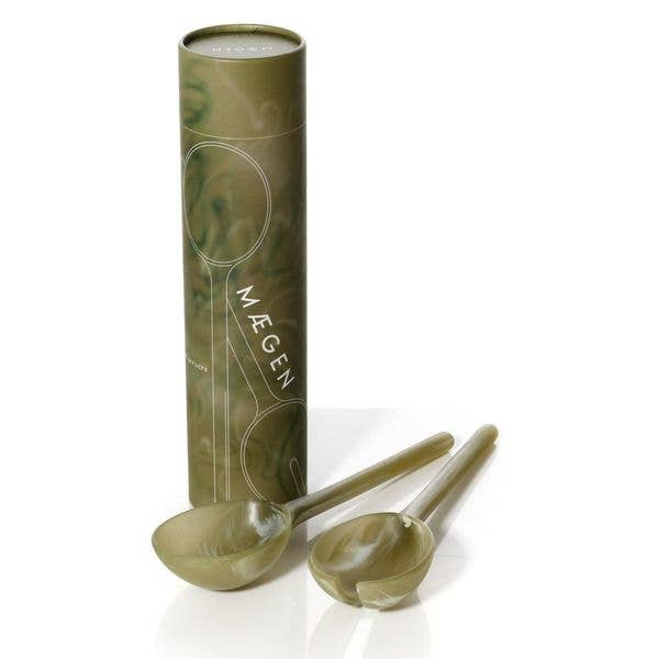 Resin Olive Salad Servers Set