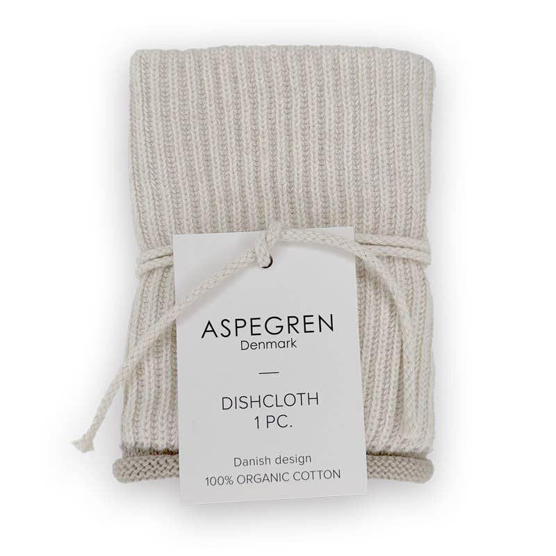 Knitted Dishcloth – Soft Cloud