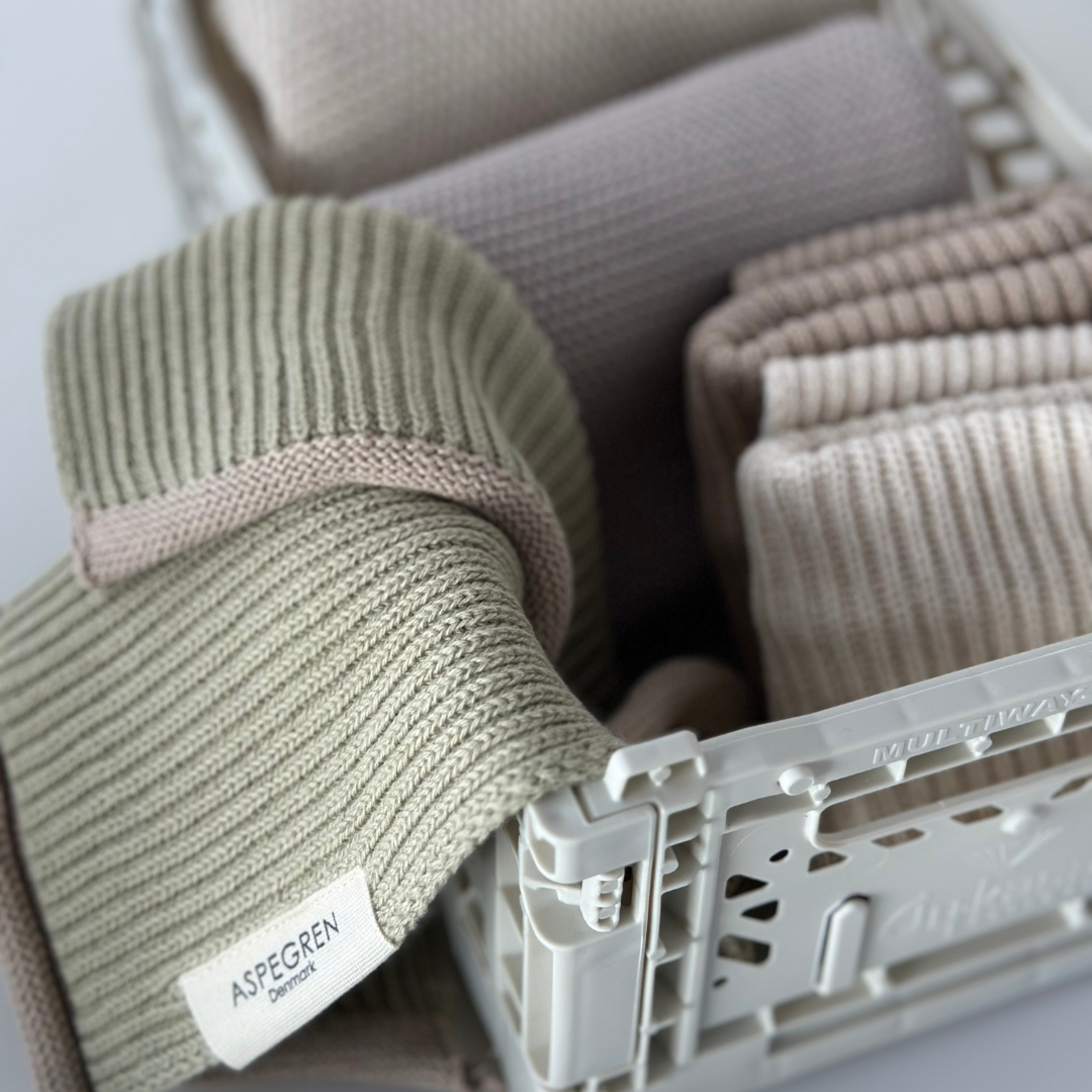 Knitted Dishcloth – Soft Cloud