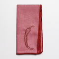 Linen Blend Napkins - Chilli (Set of 2)