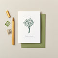 Floral Thank You Card