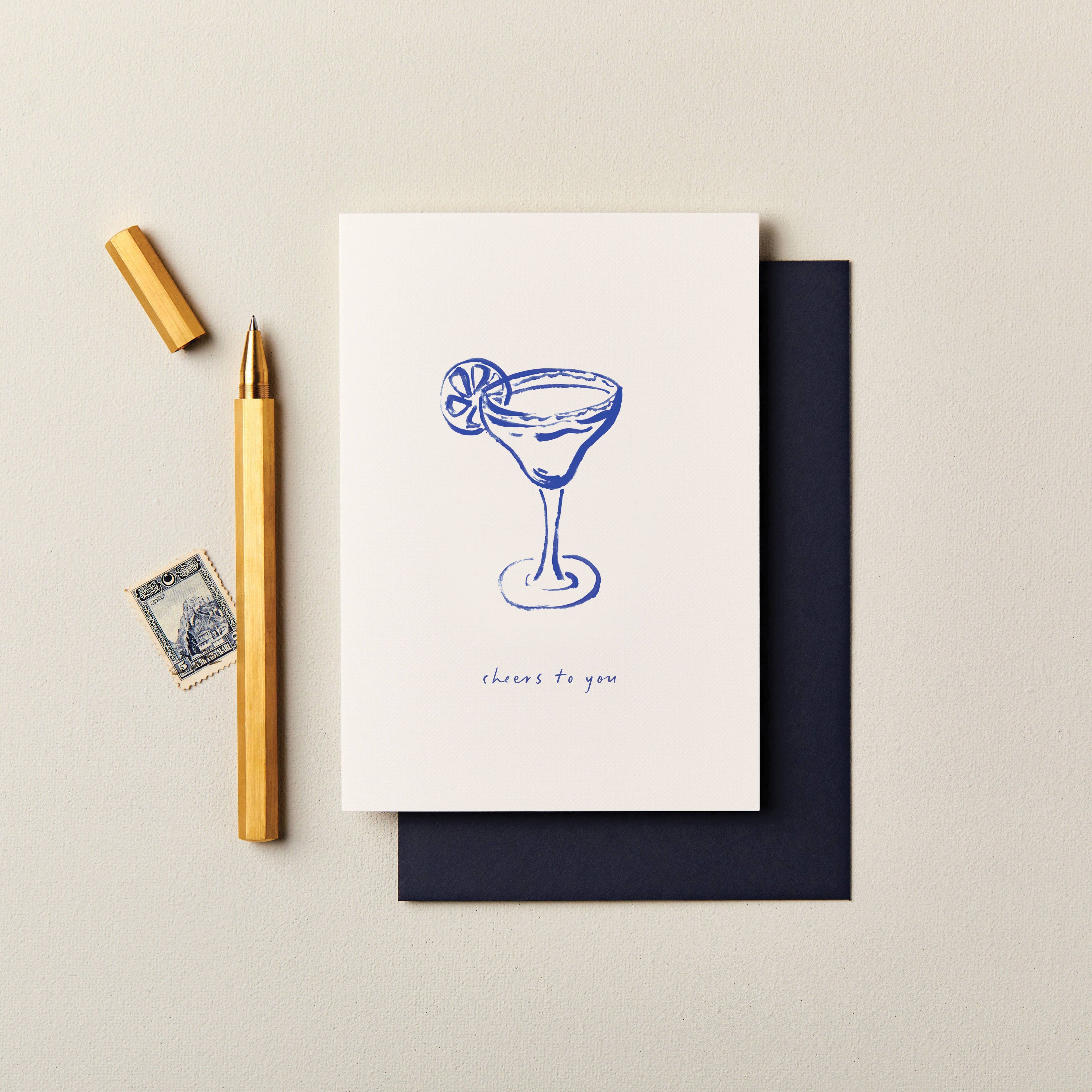 Cocktail Cheers to You Card