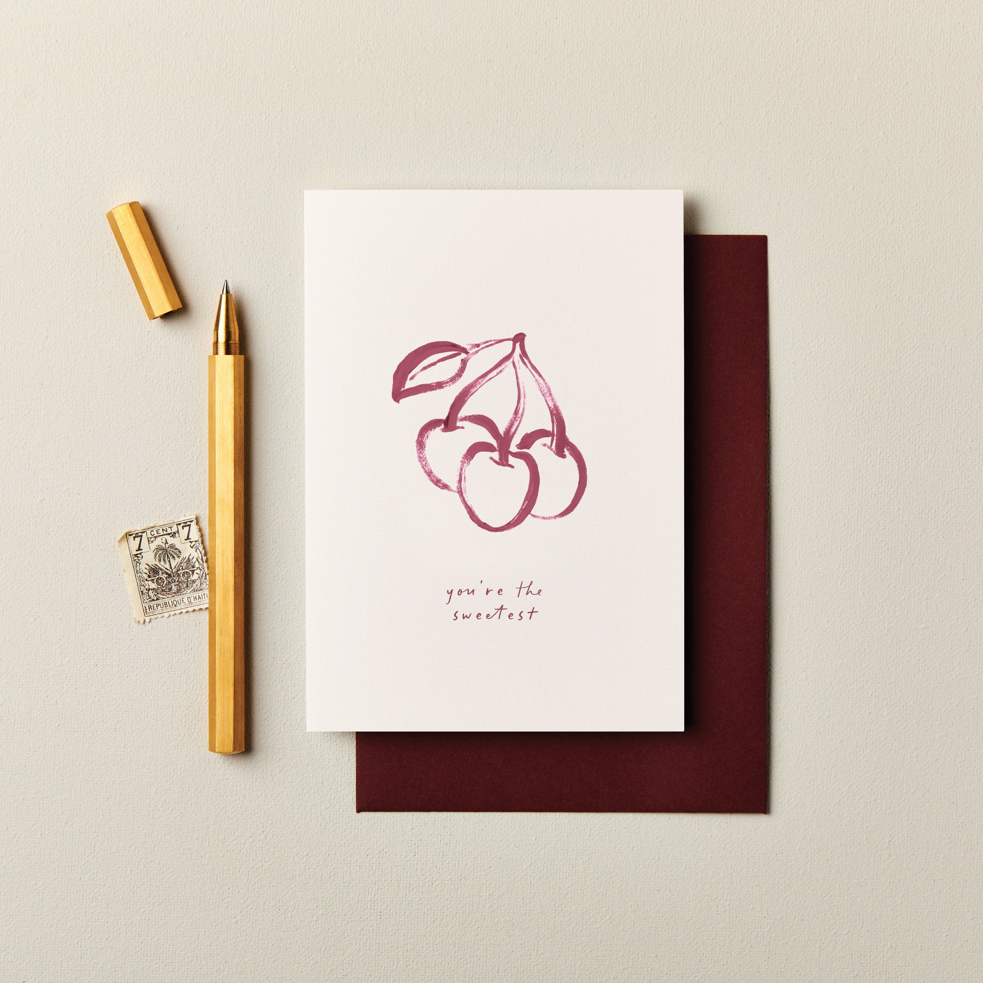 Cherry You're the Sweetest Card