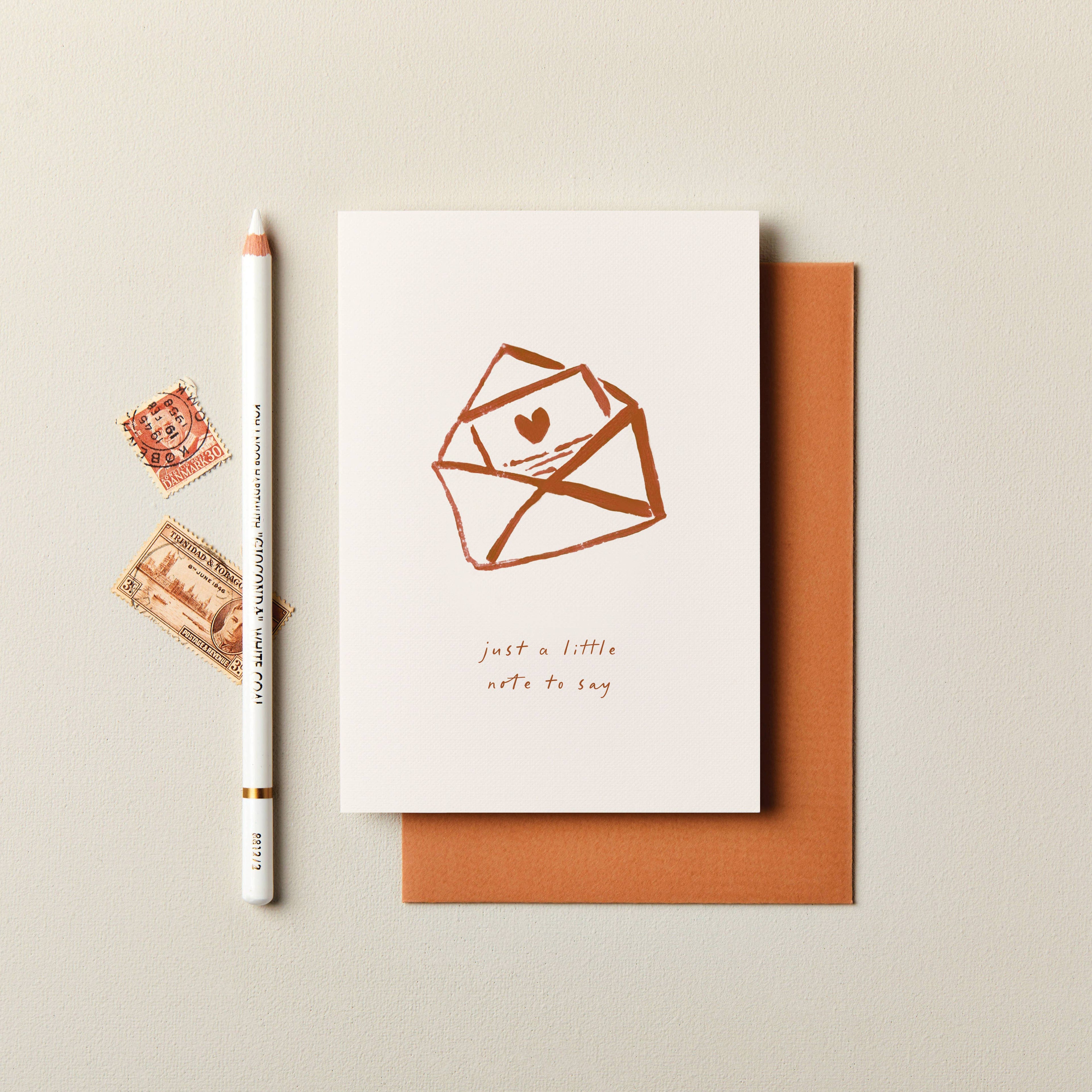 Just a Little Note to Say Card
