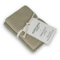 Knitted Dishcloths - Soft Green Mix - Set of 2