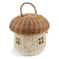 Rattan Mushroom House Basket