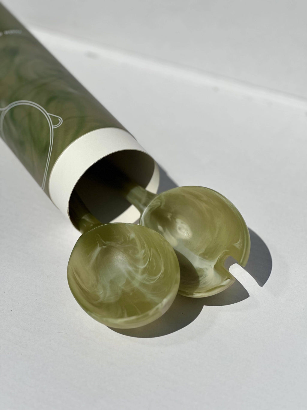 Resin Olive Salad Servers Set