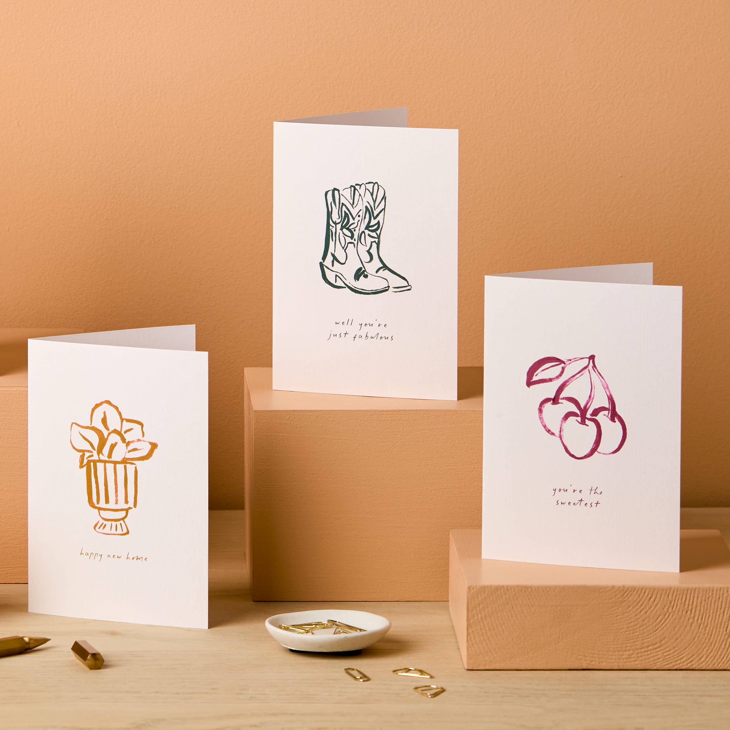 Floral Thank You Card