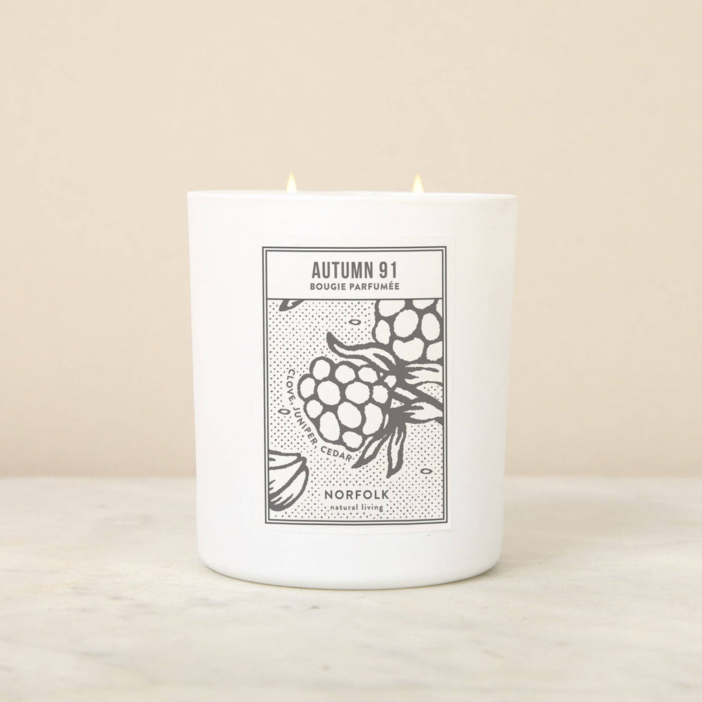 Autumn 91 Candle - Norfolk Natural Living