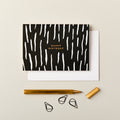 Zebra Foil Birthday Card
